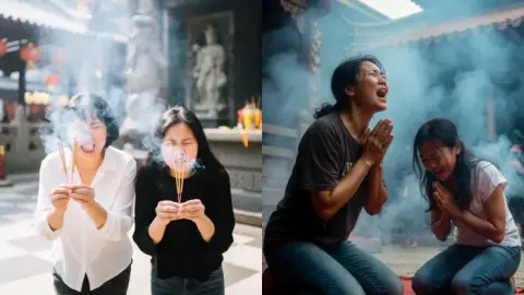 奇葩母女
