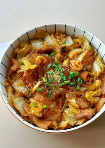 猪肉白菜炖粉条