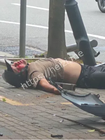 江门宝马M2撞人