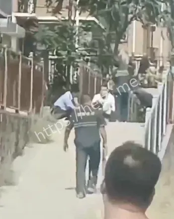 当街杀人现场