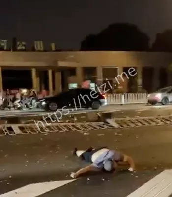 撞伤多人后逃逸