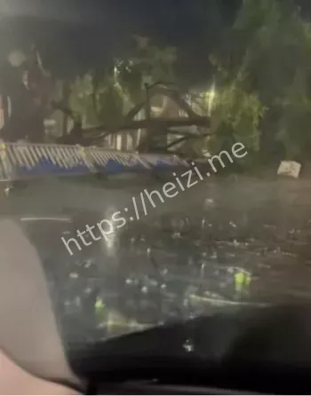 狂风暴雨灾情