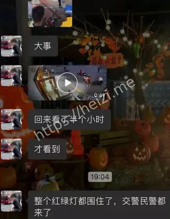 监控拍下骇人过程