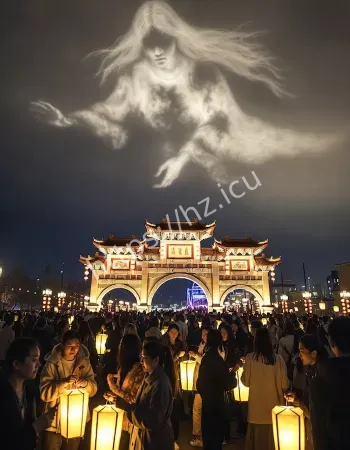 太原迎泽公园天女事件