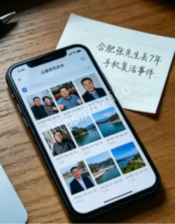 保洁阿姨捡到手机使用