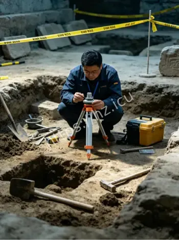 古墓洞口传出低沉异响