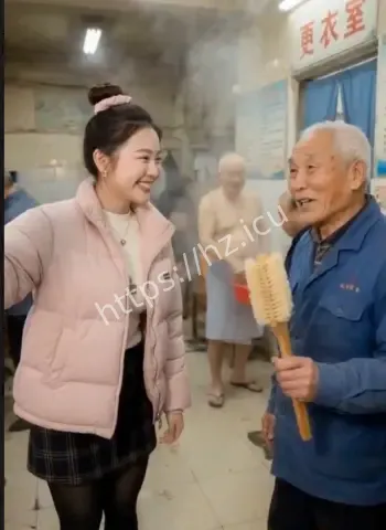 被一群大爷围攻