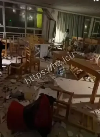 湖北黄冈鄂州龙卷风现场